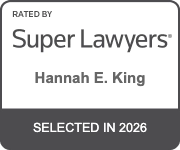 Hannah E King Super Lawyers