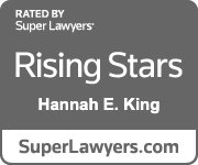 Hannah E King Rising Stars Super Lawyers